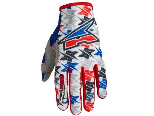 Axo MX4T0027 Handschuhe SX, XXL, weiss rot blau Preisvergleich