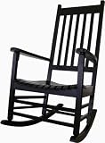 International Concepts R-51866 Porch Rocker, Black