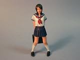 ミニチュアペイント「女子高生 ver.1」1/32イメージ
