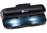 Icarus Lux LED Book Light for the Amazon Kindle (All Versions) and Other Ebook Readers - In Black