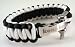 Paracord Survival Bracelet with Stainless Steel Adjustable Silver Tone Shackle, Regular Weave