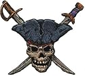 Disney Pirates Caribbean 2 Movie - Skull & Swords Patch