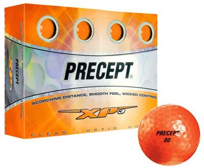 Precept Bridgestone XP3 Orange Golf Balls - 2 Dozen