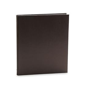 Pina Zangaro Bryant 11 inch x 8.5 inch Presentation Book - Chestnut