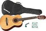 Hohner HC02P 1/2-Sized Classical Guitar Pack, Gloss Natural