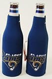 SET OF 2 ST LOUIS RAMS NFL BOTTLE SUIT KOOZIES