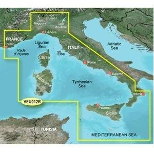New-GARMIN VEU012R ITALY WEST COAST BLUECHART G2 VISION - 30739