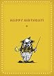 "Birthdays - Box Set #1" by Bald Guy Greetings, 2 Each Of 4 Cards (Pack of 2)
