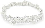 CZ by Kenneth Jay Lane "Elegant CZ" Cubic Zirconia Bracelet