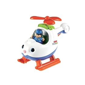  Fisher-Price Little People Spin n inch Fly Helicopter