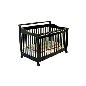 Dream On Me Life Style 4 In 1 Crib In Black by Dream On Me
