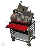 PVI WS3026SC-7-ST 20 Side Load Slicer/Mixer/Scale Cart