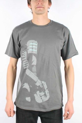 Dead Space - Isaac Clarke Adult T-shirt In Charcoal