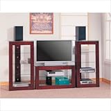 IMAGE OF Stafford Entertainment Center in Dark Brown