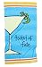 Funky "Twist of Fate" Oversized Funny Beach Towel