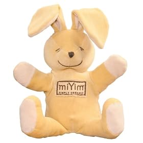 miYim Organic Plush Puppet Collection - 11 Herbert the Bunny by miYim
