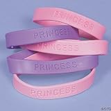 Rubber Princess Bracelets (1 dz)