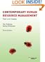 Contemporary Human Resource Management: Text and Cases