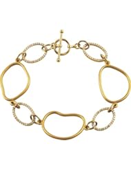 Open Silhouette Bracelet in 14k Yellow Gold
