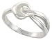 3/8 (10 mm) Sterling Silver High Polished Heart Ring