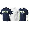 Seattle Seahawks Navy/White Gameday 3 in 1 Tee Combo