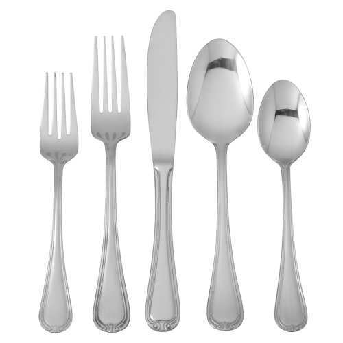 Cambridge Carlie Mirror 40-pc. Flatware Set