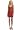 Splendid Women's Stripe V-Neck Dress, Blaze, X-Small