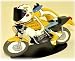 joe bar team nestor lapoinier BPS 125 sport bike and figure 1.18ish scale hand painted model
