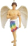 December Diamonds Fierte Angel of Gay Pride Ornament