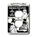 Londons Times Funny Cow Cartoons - Bovine Elementary Health Class - Light Switch Cove...