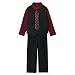 Boys' Cherokee® 4-pc. Multi Stripe Vest Set - Black