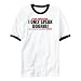 T-Shirt Ringer White  I Only Speak Dogrib  Languaje
