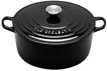 Le Creuset ココット・ロンド 22cm シャイニーブラック 2101-22-14