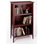 Winsome 3 Tier Bookcase in Espresso Beechwood