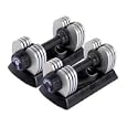 Stamina Versa-Bell II 25-Pound Adjustable Dumbbell Pair
