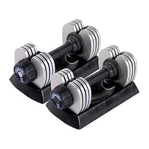 Stamina Versa-Bell II 25-Pound Adjustable Dumbbell Pair by 