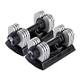 Stamina Versa-Bell II 25-Pound Adjustable Dumbbell Pair
