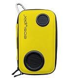 Easypix Soundbox Universal Tasche mit 2 integrierte Lautsprecher gelb