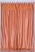 Juicy Peach Art Silk Custom made Curtains Drapes Panels Tab Top - Darker shade Top