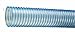 Tigerflex PF Series Plas-T-Flo Heavy Duty Polyurethane Material Handling Hose with Grounding Wire, 30 PSI Max Pressure, 6 inches ID, 50 feet Length