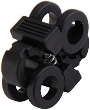 Bluewings(TM) 10 PCS EDC Camping Cross Survival Shoelace Buckle Stopper Rope Clip Clamp
