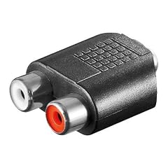 Adapter 2x Cinch Kupplung auf 3.5mm stereo Kupplung