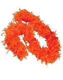 Deluxe 6' Orange 20s Costume Accessory Feather 72 Boa
