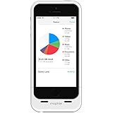 mophie spacepack battery case with built in 32GB for iPhone 5/5s/5se (1,700mAh) - White