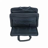 Nappa Leather Business Case, 5 Capacity, 17w x 12h, Black (UNV31050) Category: Briefcases