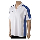 Men's Reebok Momentum II Short Sleeve Polo - White/Red