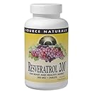 Source Naturals Resveratrol 200mg, 60 Tablets