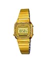 Casio - LA670WEGA-9EF - Montre Femme - Quartz - Digitale - Alarme/Chronom&egrave;tre - Bracelet Acier inoxydable dor&eacute;