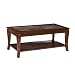Southern Enterprises, Inc Cambria Brown Cherry Slate Cocktail Table