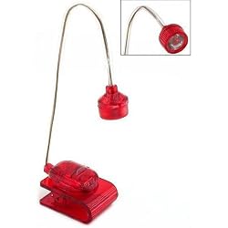 LED Book Reading Light Clip On Flex Portable Mini Lamp
